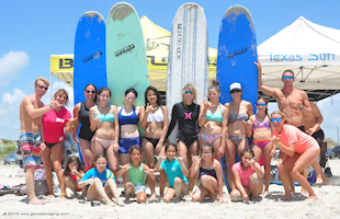 Texas Surf Camp - Girls Surf Camp - Port A - July 18, 2015